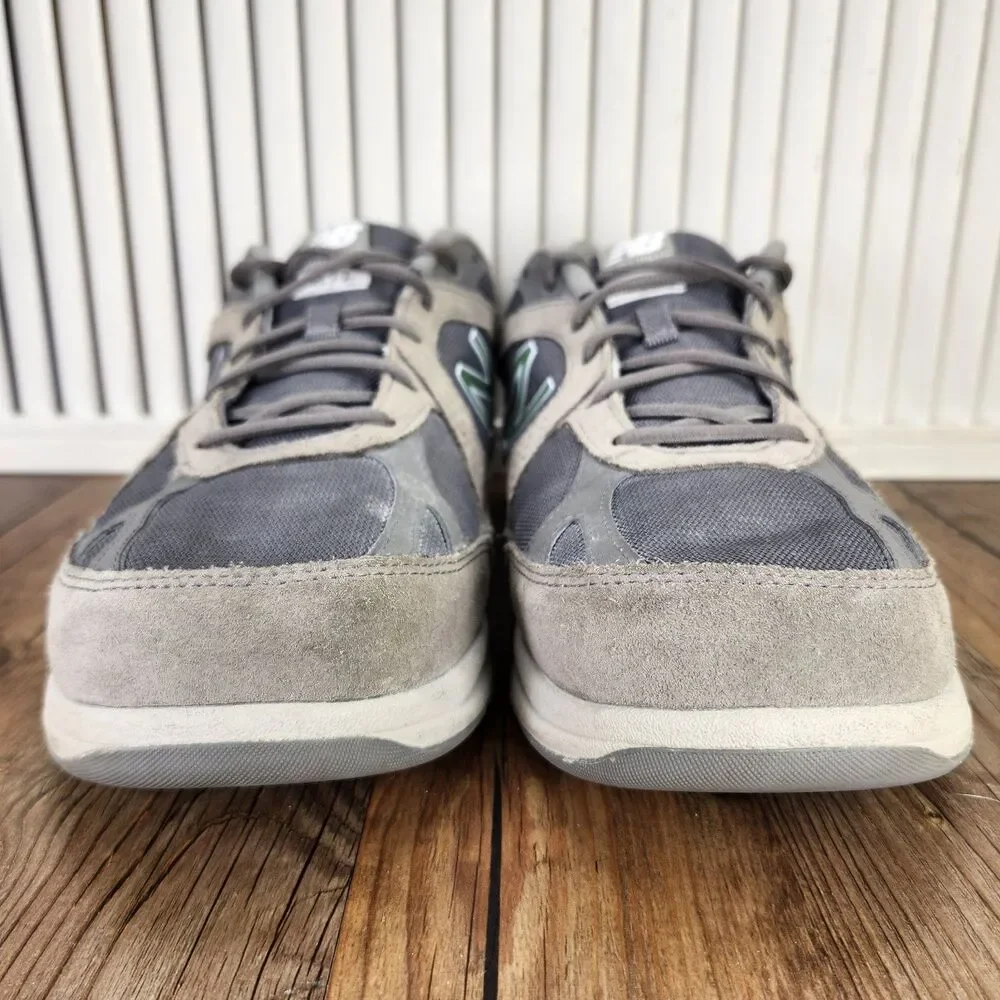 New Balance 877 Walking Shoes Mens Sz 11 4E Extra Wide Gray Low Sneakers MW877GT